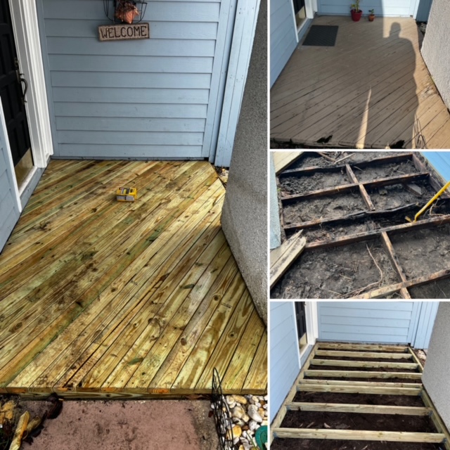 BRAND NEW FRONT PORCH