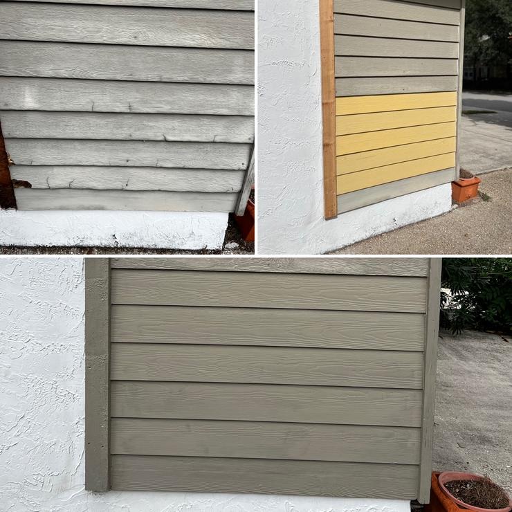 ROTTEN SIDING REPAIR