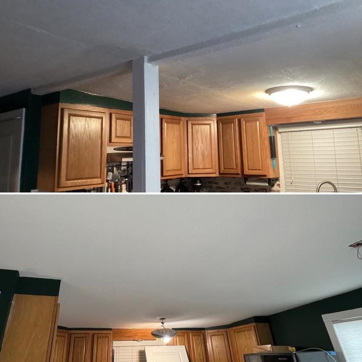 Drywall ceiling removal