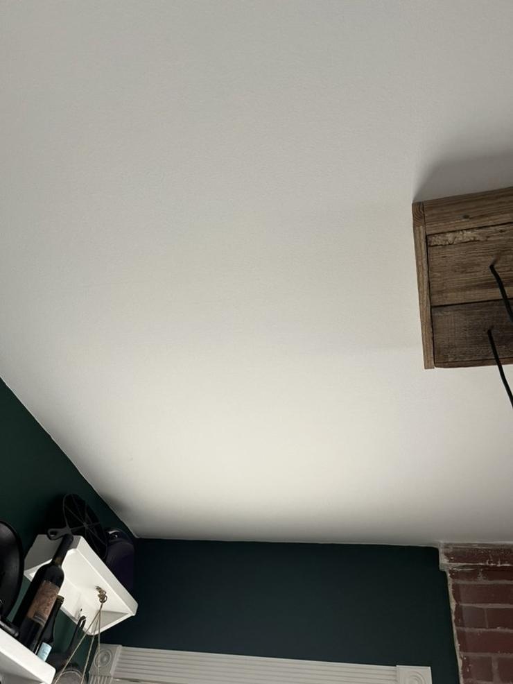 After replacing falling drywall